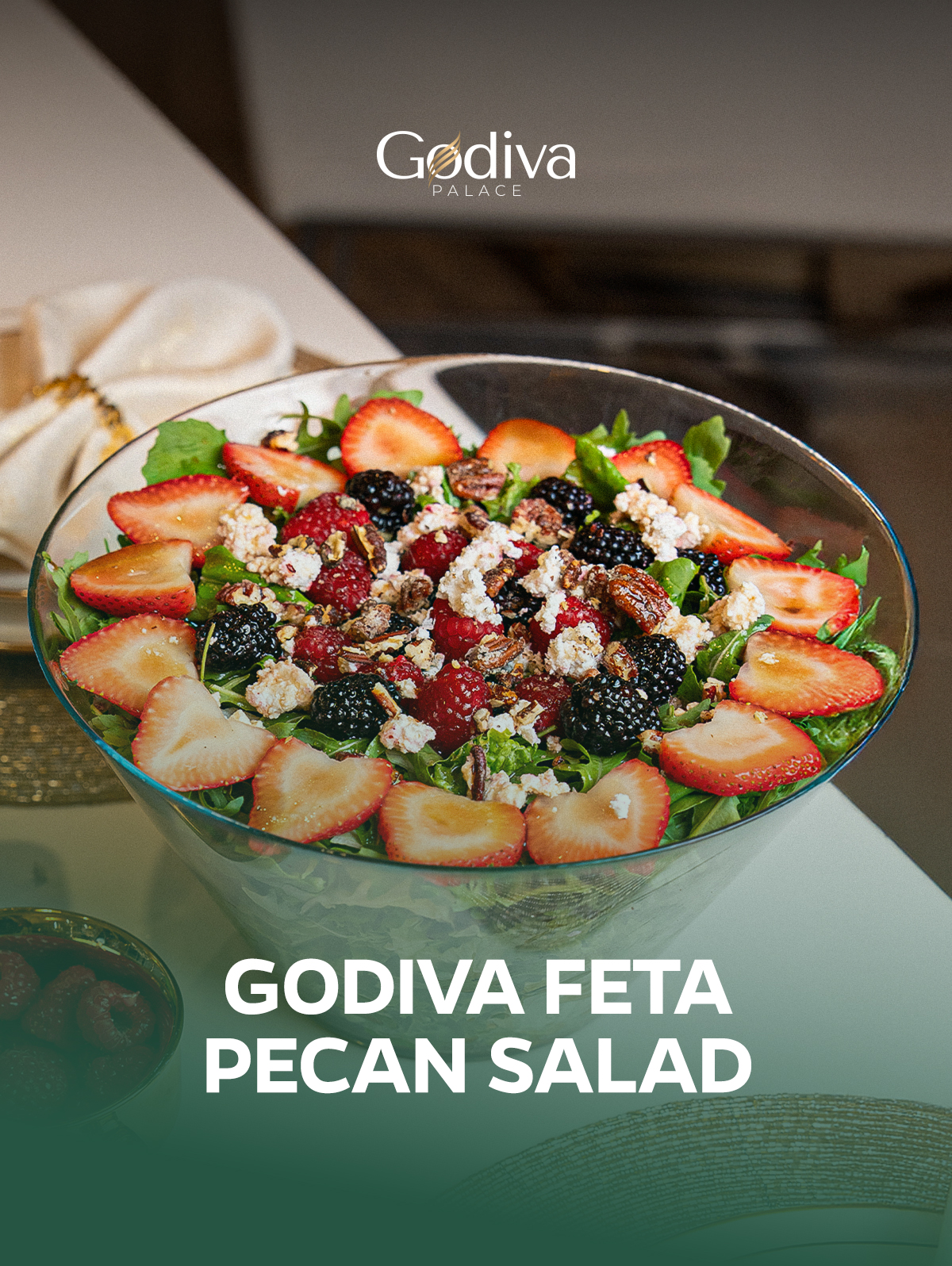 Godiva Feta Pecans Salad